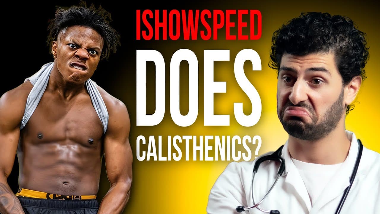 iShowSpeed Attempted Calisthenics… I’m Concerned as a Doctor